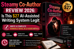 Read more about the article Steamy Co-Author Review 2026: Is This $27 AI-Assisted Writing System Legit?